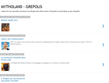 Tablet Screenshot of grepolis-mytholand.blogspot.com