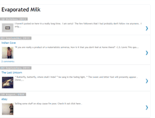 Tablet Screenshot of evaporated-milk.blogspot.com