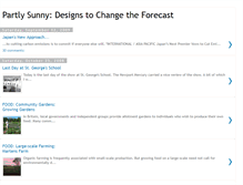 Tablet Screenshot of partlysunnyrisd.blogspot.com