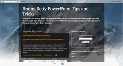 Desktop Screenshot of bettypowerpoint.blogspot.com