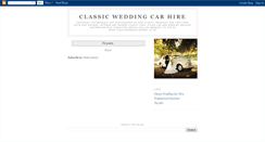 Desktop Screenshot of classicweddingcarhire.blogspot.com