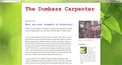 Desktop Screenshot of dumbasscarpenter.blogspot.com