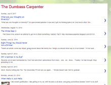 Tablet Screenshot of dumbasscarpenter.blogspot.com