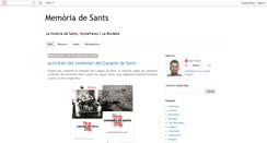 Desktop Screenshot of memoriadesants.blogspot.com