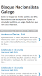 Mobile Screenshot of bloquenacionalistagalego.blogspot.com