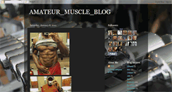 Desktop Screenshot of muscular-blog.blogspot.com