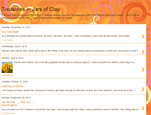 Tablet Screenshot of findingtreasureinjarsofclay.blogspot.com