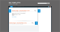 Desktop Screenshot of bigtemplates.blogspot.com