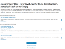 Tablet Screenshot of monarchistenblog.blogspot.com