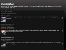 Tablet Screenshot of mtayarishaji.blogspot.com