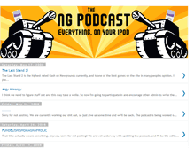 Tablet Screenshot of ngpodcast.blogspot.com