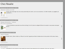 Tablet Screenshot of chez-rosalie.blogspot.com