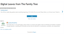 Tablet Screenshot of digitalleavesfromthefamilytree.blogspot.com