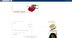 Desktop Screenshot of iamshimin.blogspot.com