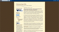 Desktop Screenshot of outsourcing-job.blogspot.com