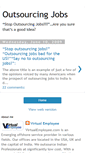 Mobile Screenshot of outsourcing-job.blogspot.com