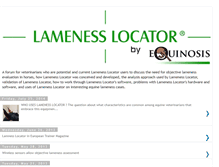 Tablet Screenshot of lameness-locator.blogspot.com