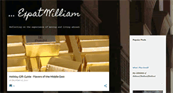 Desktop Screenshot of expatwilliam.blogspot.com
