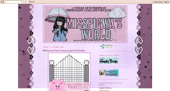 Desktop Screenshot of misspigwasworld.blogspot.com