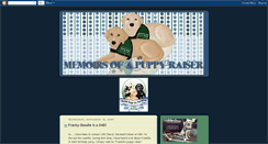 Desktop Screenshot of guidedoglover.blogspot.com