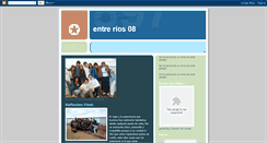 Desktop Screenshot of entrerios08.blogspot.com