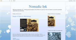 Desktop Screenshot of nomadicink.blogspot.com