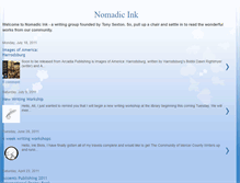 Tablet Screenshot of nomadicink.blogspot.com