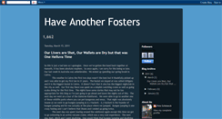 Desktop Screenshot of haveanotherfosters.blogspot.com