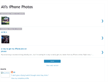 Tablet Screenshot of ali-iphone-photos.blogspot.com