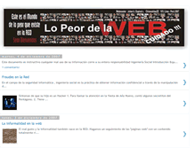 Tablet Screenshot of lopeordelaweb.blogspot.com