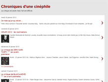 Tablet Screenshot of chroniquescinephile.blogspot.com