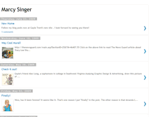 Tablet Screenshot of marcysinger.blogspot.com