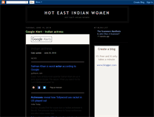 Tablet Screenshot of hot-east-indian-women.blogspot.com