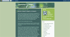 Desktop Screenshot of convergingtoacenter.blogspot.com