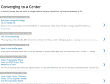 Tablet Screenshot of convergingtoacenter.blogspot.com