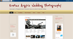 Desktop Screenshot of kostasargyrisweddingphotos.blogspot.com