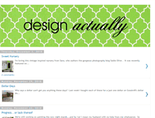 Tablet Screenshot of designactually.blogspot.com