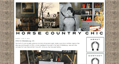 Desktop Screenshot of horsecountrychic.blogspot.com