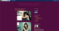 Desktop Screenshot of biancatemperini.blogspot.com