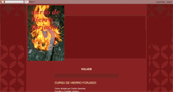Desktop Screenshot of cursodehierroforjado.blogspot.com