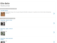 Tablet Screenshot of elliebelledesigns.blogspot.com