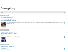 Tablet Screenshot of gamegallaxy.blogspot.com
