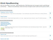 Tablet Screenshot of hipnoparenting.blogspot.com