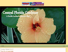 Tablet Screenshot of centralfloridagardener.blogspot.com