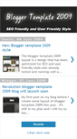 Mobile Screenshot of bloggertemplate2009.blogspot.com