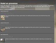 Tablet Screenshot of hotelenprovence.blogspot.com