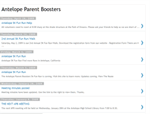 Tablet Screenshot of antelopeparentboosters.blogspot.com