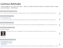 Tablet Screenshot of luminousmultitudes.blogspot.com