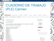 Tablet Screenshot of carmen-cuadernodetrabajo.blogspot.com