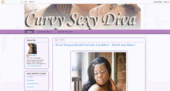 Desktop Screenshot of curvysexydiva.blogspot.com